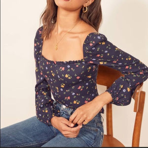 Reformation Bobbie Top, NWT, Size 6